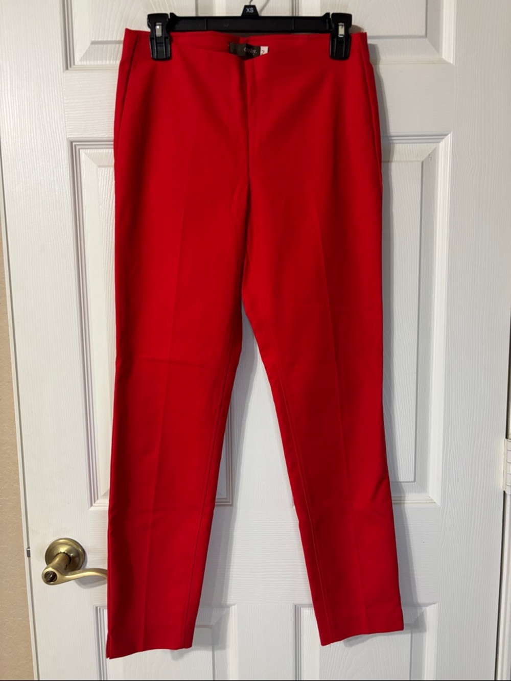 crosby. Red Straight-Leg Tailored Pants